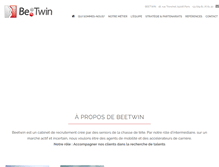 Tablet Screenshot of beetwin.com